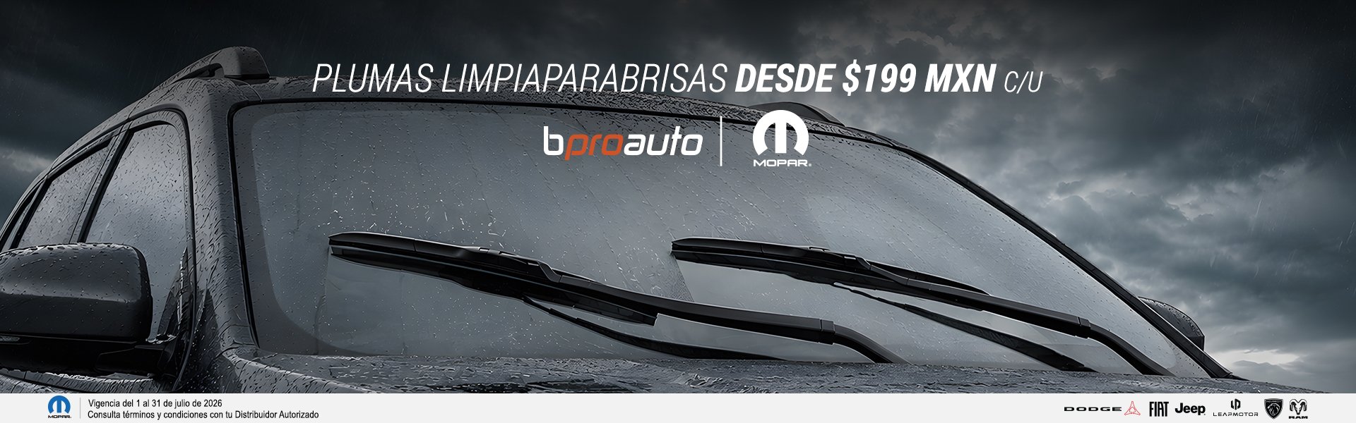 plumas limpiaparabrisas 1920x600